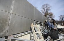 Фото 4: У місті триває будівництво Меморіалу пам’яті Героїв Небесної Сотні