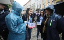 Фото 8: У Львові на площі Ринок організували акцію на підтримку людей, хворих на легеневу гіпертензію