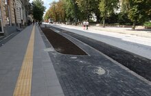 Фото 1: Реконструкція вул. С. Бандери: до Дня Незалежності для проїзду відкриють ділянку від вул. Чупринки до вул. Коновальця