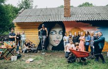 Фото 5: У Львові створили мурал, присвячений продовольчій безпеці в умовах війни