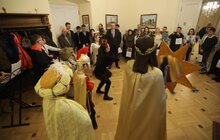 Фото 7: У Ратушу завітав вертеп з музичної школи