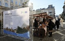 Фото 14: На площі Ринок запрацював Ярмарок громад «Львівської агломерації»