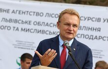Фото 28: «Є надія, що ми будемо дихати свіжим повітрям», – Андрій Садовий про новий лісорозсадницький комплекс у Брюховичах