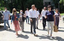 Фото 6: Робочий виїзд міського голови до мешканців вул. В. Великого, Кульпарківська, Симоненка