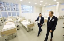 Фото 16: За 2,5 тижні у лікарні швидкої допомоги Львова розгорнули 180 ліжок у новому COVID-відділенні