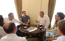 Фото 18: Мер обговорив із Минксом Гавейном перебіг підготовки до реалізації проєкту ІТ-парку у Львові
