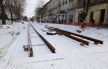 Фото 3: Триває реконструкція вул. С. Бандери