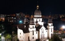 Фото 11: ЛКП «Львівсвітло» підсвітило ще низку храмів у місті