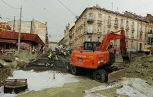 Фото 2: Реконструкція вул.І.Франка вздовж трамвайного маршруту №4 на ділянці від вул. Стрийської до вул.Мушака