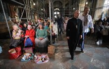 Фото 5: Сьогодні у Львові спільно освятили великодні продуктові набори для найбільш потребуючих мешканців
