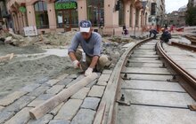 Фото 16: Від сьогодні відкрили для проїзду перехрестя вул. С. Бандери – вул. Федьковича: з суботи по цій ділянці поїде тролейбус