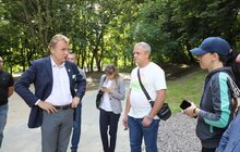 Фото 12: У Замарстинівському парку тривають ремонтні роботи