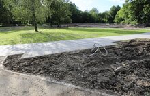 Фото 15: У Замарстинівському парку тривають ремонтні роботи