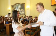 Фото 11: Сьогодні в мерії відбулось урочисте нагородження учасників програми «Перший кар’єрний крок»