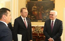 Фото 2: Президент Німеччини Франк-Вальтер Штайнмаєр зустрівся з керівництвом міста та області