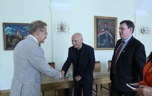 Фото 6: Мер Львова подякував послу Латвії в Україні за співпрацю