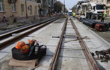 Фото 1: На вул. Личаківській триває останній етап капітального ремонту дороги