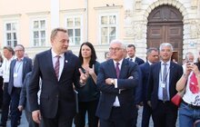 Фото 1: Президент Німеччини оглянув історичні пам’ятки Львова, відреставровані у співпраці з GIZ
