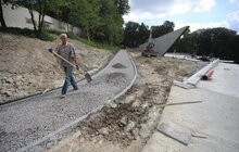 Фото 17: Триває будівництво Меморіалу пам’яті Героїв Небесної Сотні у Львові — 65% робіт вже виконано