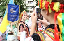 Фото 12: Центром Львова пройшов марш-парад учасників Х фестивалю «Етновир»