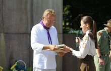 Фото 11: На площі перед пам’ятником Іванові Франкові у Львові відбулось урочисте відкриття Пластового року