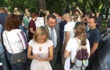 Фото 8: Дружина мера та небайдужі львів’яни вийшли до ЛОДА на підтримку Львова