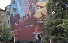 Фото 11: У Львові урочисто відкрили мурал, присвячений Василю Сліпаку