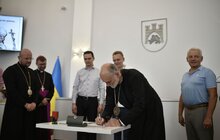 Фото 14: В мерії Львова відбулась урочиста академія до 20-ліття візиту святого Папи Івана Павла ІІ в Україну