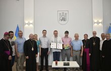 Фото 23: В мерії Львова відбулась урочиста академія до 20-ліття візиту святого Папи Івана Павла ІІ в Україну