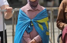 Фото 6: Сьогодні у Львові біля міської Ратуші майорить прапор кримських татар