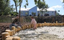 Фото 14: Ігрові кімнати, затишний дворик і озерце: у Львові збудували якісне тимчасове житло для вагітних переселенок