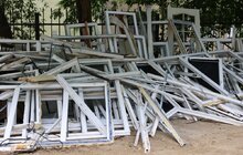 Фото 2: Відновлення Львова після ракетного обстрілу: за кошти благодійників розпочали встановлення нових вікон (відео)