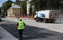 Фото 6: На вул. Шевченка протестували рух трамваїв