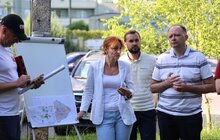 Фото 5: Малоголосківська: посадовці зустрілися з мешканцями на відкритому обговоренні питань району (відео)