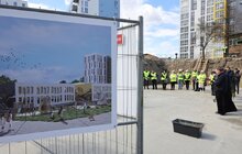 Фото 9: На Левандівці розпочали будівництво початкової школи з дитячим садком (відео)