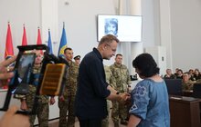 Фото 11: Ще 30 львів’ян посмертно нагородили «Почесним знаком Святого Юрія» за оборону України (фото)