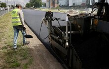 Фото 6: Рух оновленою ділянкою вул. Стрийської планують відкрити у суботу: вже завершують асфальтування (фото)