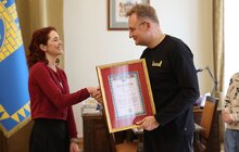 Фото 10: В мерії Львова нагородили працівників театрів