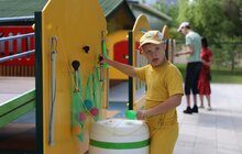 Фото 9: У Львові для дітей з інвалідністю створили перший в Україні унікальний парк розваг та відкриттів (відео)