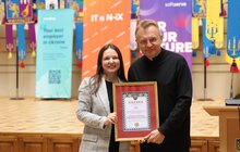 Фото 13: Факультету прикладної математики та інформатики Франкового вишу – 50 років: мер Львова вручив подяки від міста