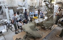 Фото 2: У Львові встановлять скульптуру Ярослава Мотики, яку створюють ветерани та митці (відео)