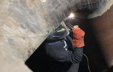 Фото 4: На вул. Стрийська-Рубчака міняють стратегічну ділянку теплової мережі, від якої залежить теплопостачання всього Франківського району (відео)
