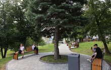 Фото 18: Як у Львові облаштовують безбар’єрний маршрут, який змінить тротуари, зупинки, парки та навіть автобуси (відео)