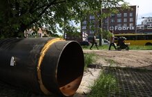 Фото 7: На вул. Стрийська-Рубчака міняють стратегічну ділянку теплової мережі, від якої залежить теплопостачання всього Франківського району (відео)