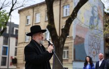 Фото 7: До 75 річниці проголошення незалежності Ізраїлю у Львові відкрили мурал «Атіква-Надія» (відео)