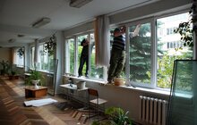 Фото 4: А. Садовий відвідав «Сихівську» гімназію у якій впроваджується реалізація проекту з енергозбереження