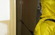 Фото 29: Комунальні служби Львова проводять миття та дезінфекцію в місті