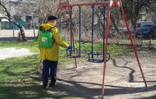 Фото 34: Комунальні служби Львова проводять миття та дезінфекцію в місті