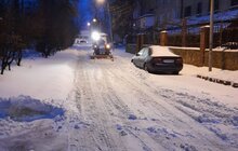 Фото 8: Зранку працювало 93 одиниці снігоочисної техніки
