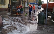 Фото 22: «Комунальні служби продовжують ліквідовувати наслідки негоди, вихідні плануємо оголосити робочими днями», - І. Маруняк